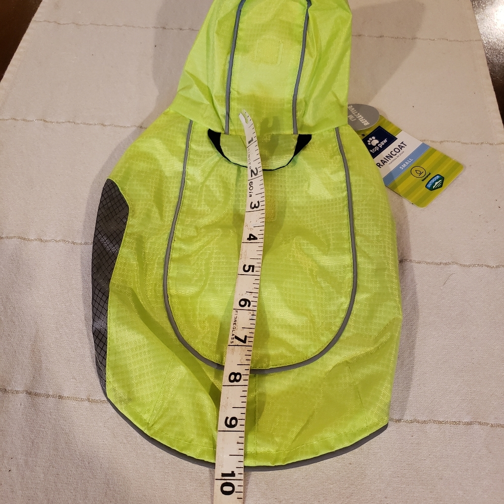Reflective Dog Hooded Rain Jacket S - Picture 9 of 16